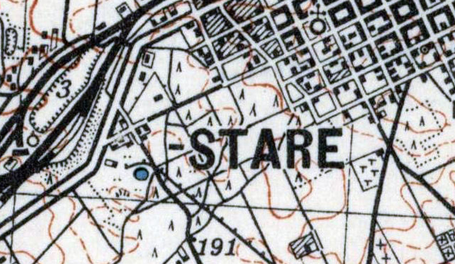 Baranowicze mapa 1929 Golynka 